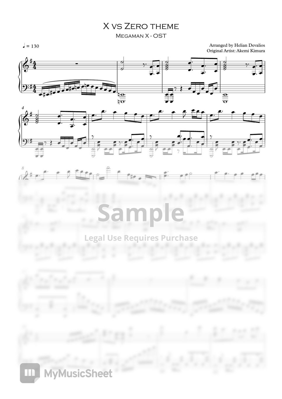 megaman-x5-x-vs-zero-by-helian-game-piano