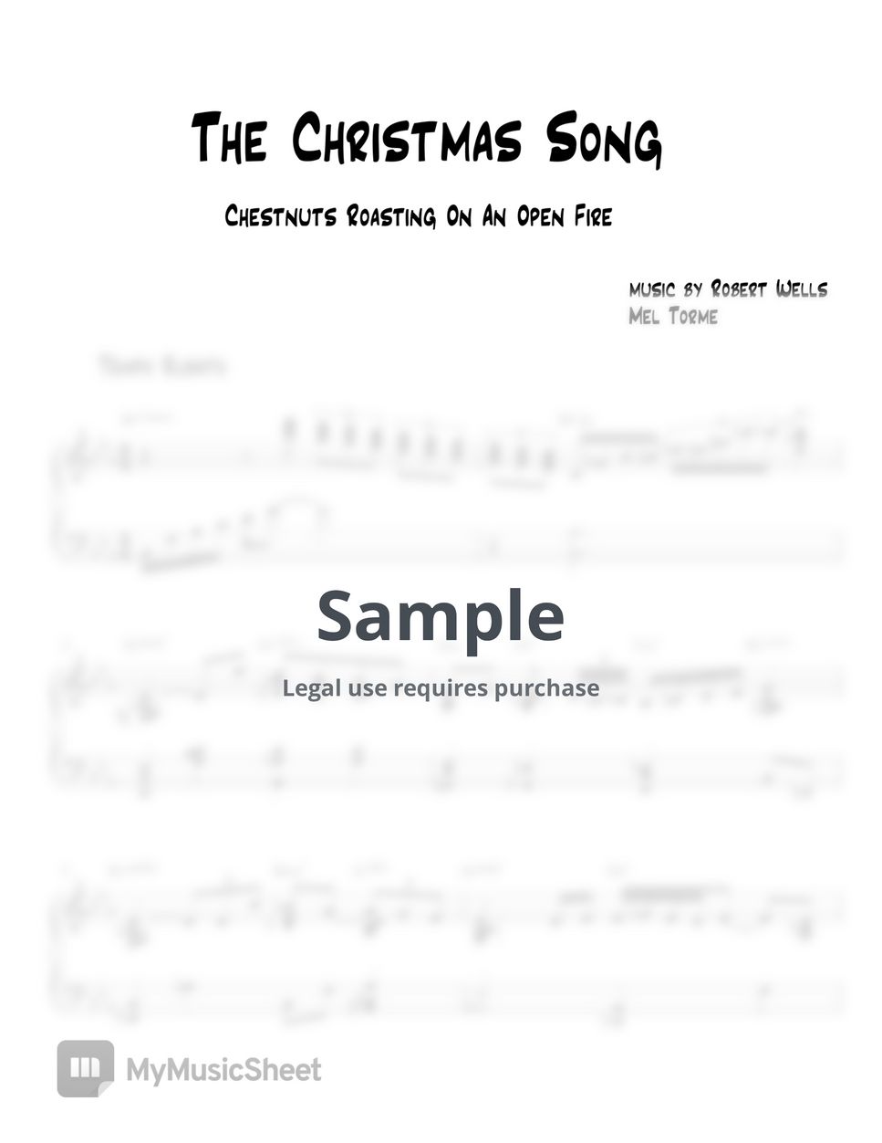 Robert Wells, Mel Torme - The Christmas Song by MIWHA