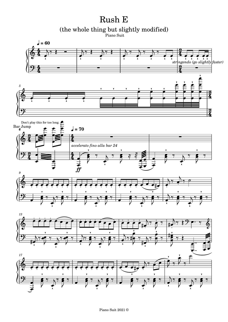 Sheet Music Boss Rush E Spartito By Sheet Music Boss