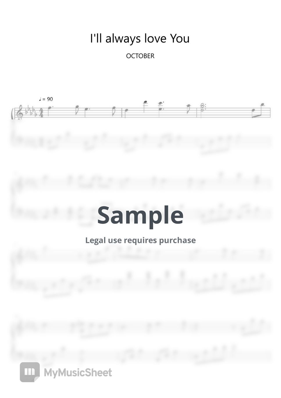 october-i-ll-always-love-you-sheet-music-midi-sheets-by-sayu
