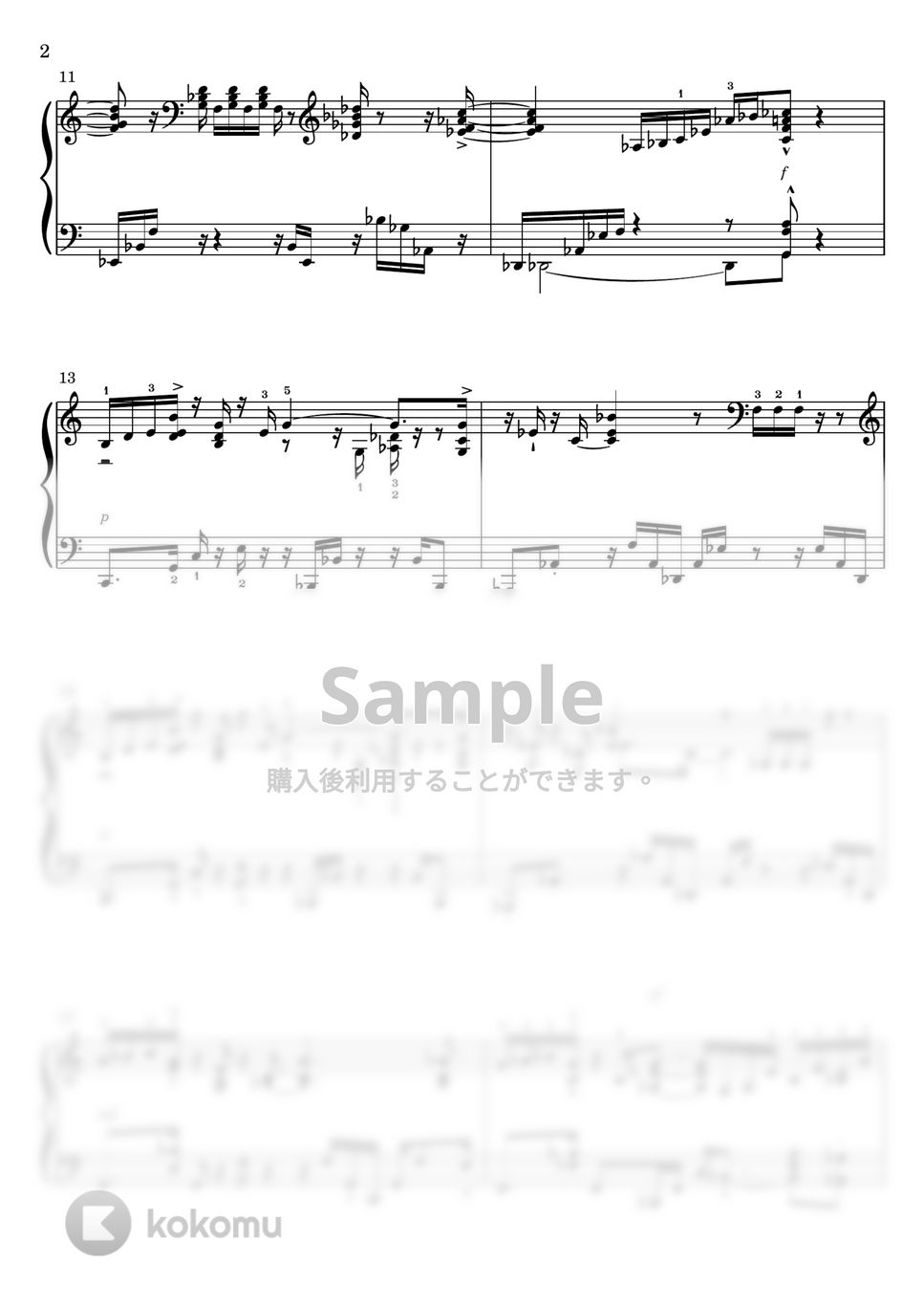 カプースチン - 前奏曲 (「8つの演奏会用エチュード 」より Op40