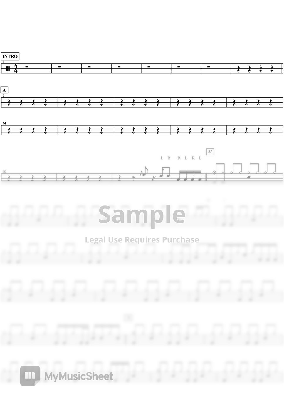 x japan endless rain Sheets by COPYDRUM