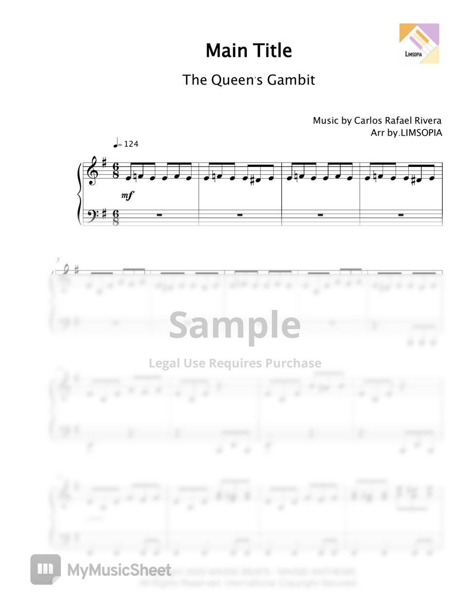 Carlos Rafael Rivera - (The Queen's Gambit OST)Main Title by LIMSOPIA