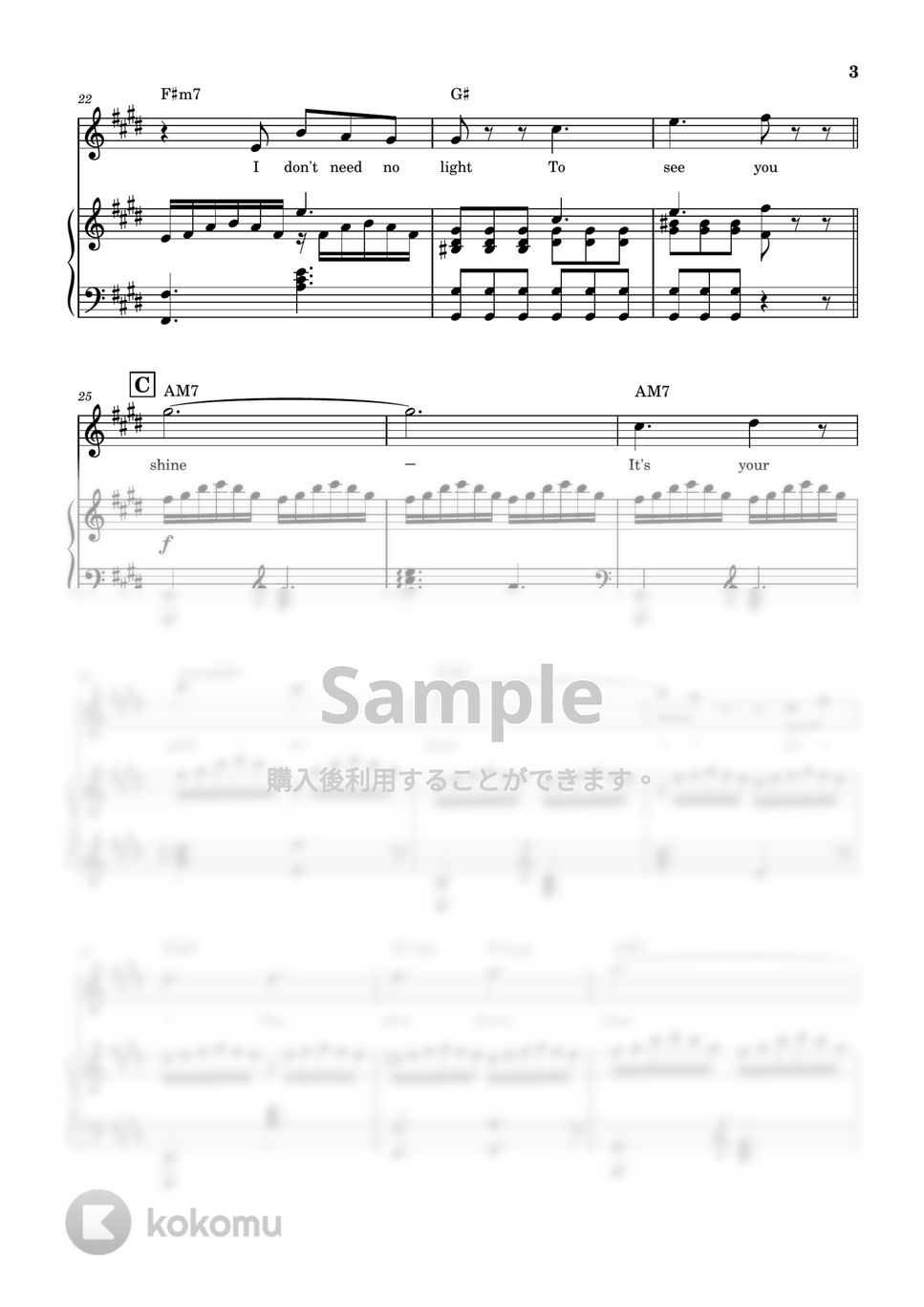 JVKE - golden hour (Fujii Kaze Remix/ピアノ伴奏/ヴァイオリン