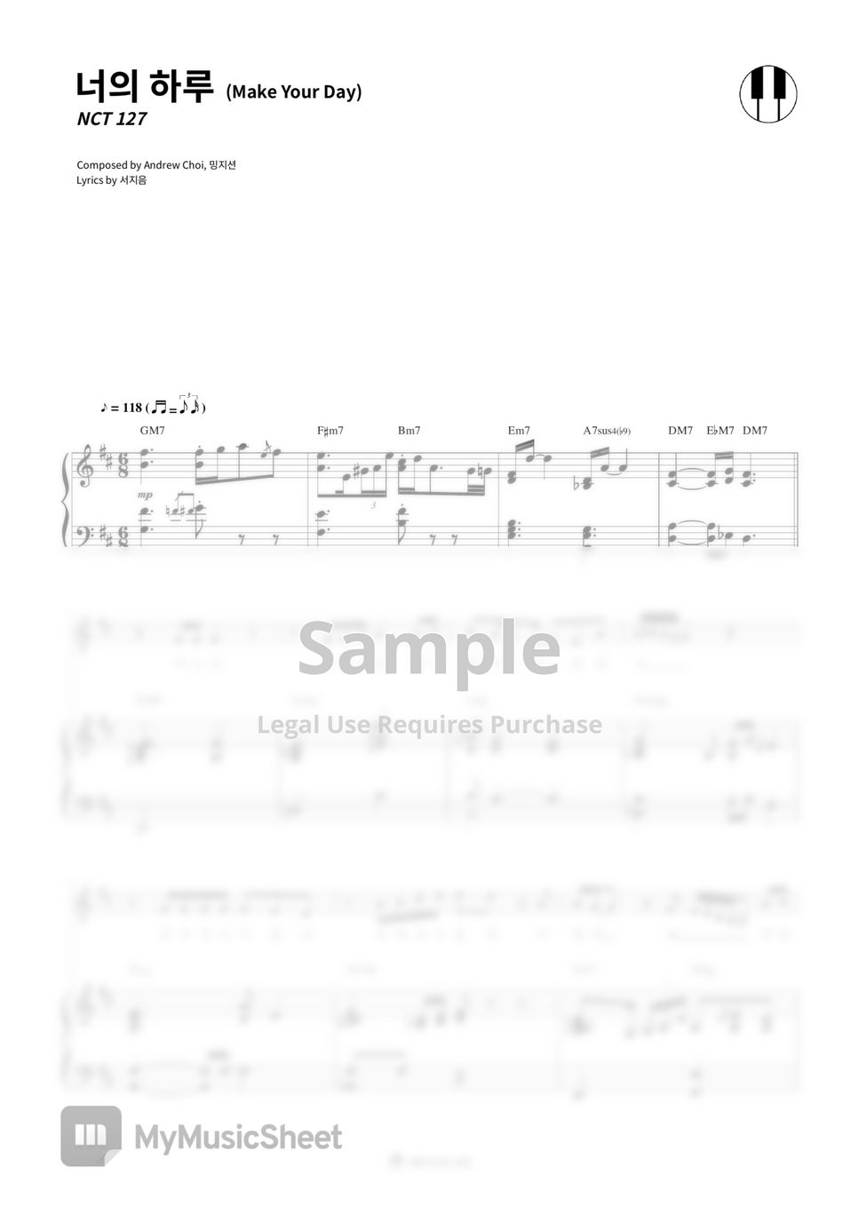 nct-127-make-your-day-piano-vocal-sheets-by-keys-of-life