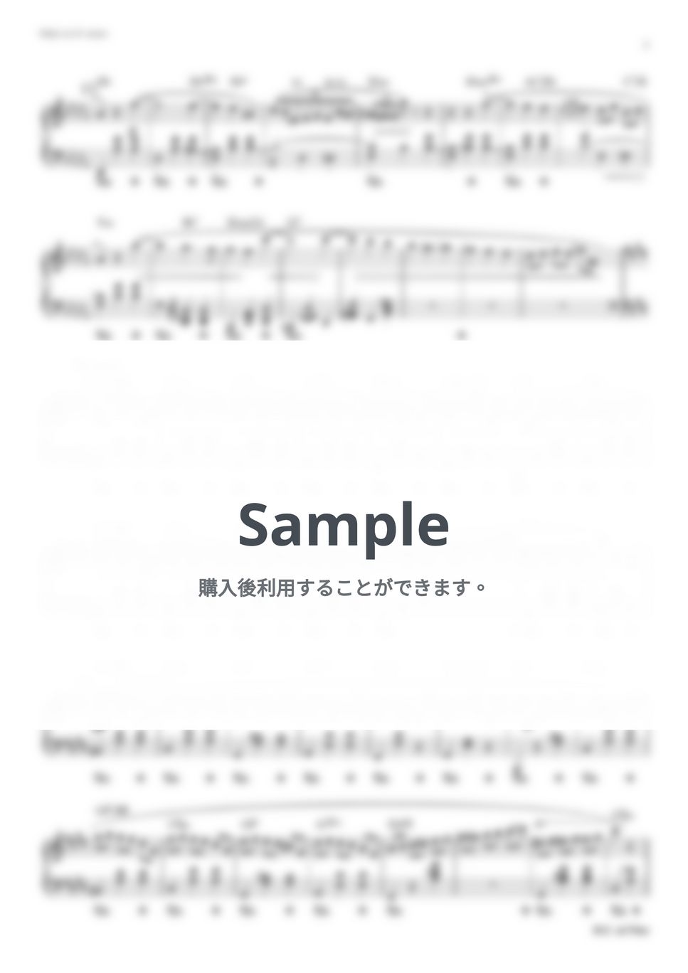 ショパン - 【ジャズコード付き】Waltz in C# minor Op.64 No.2