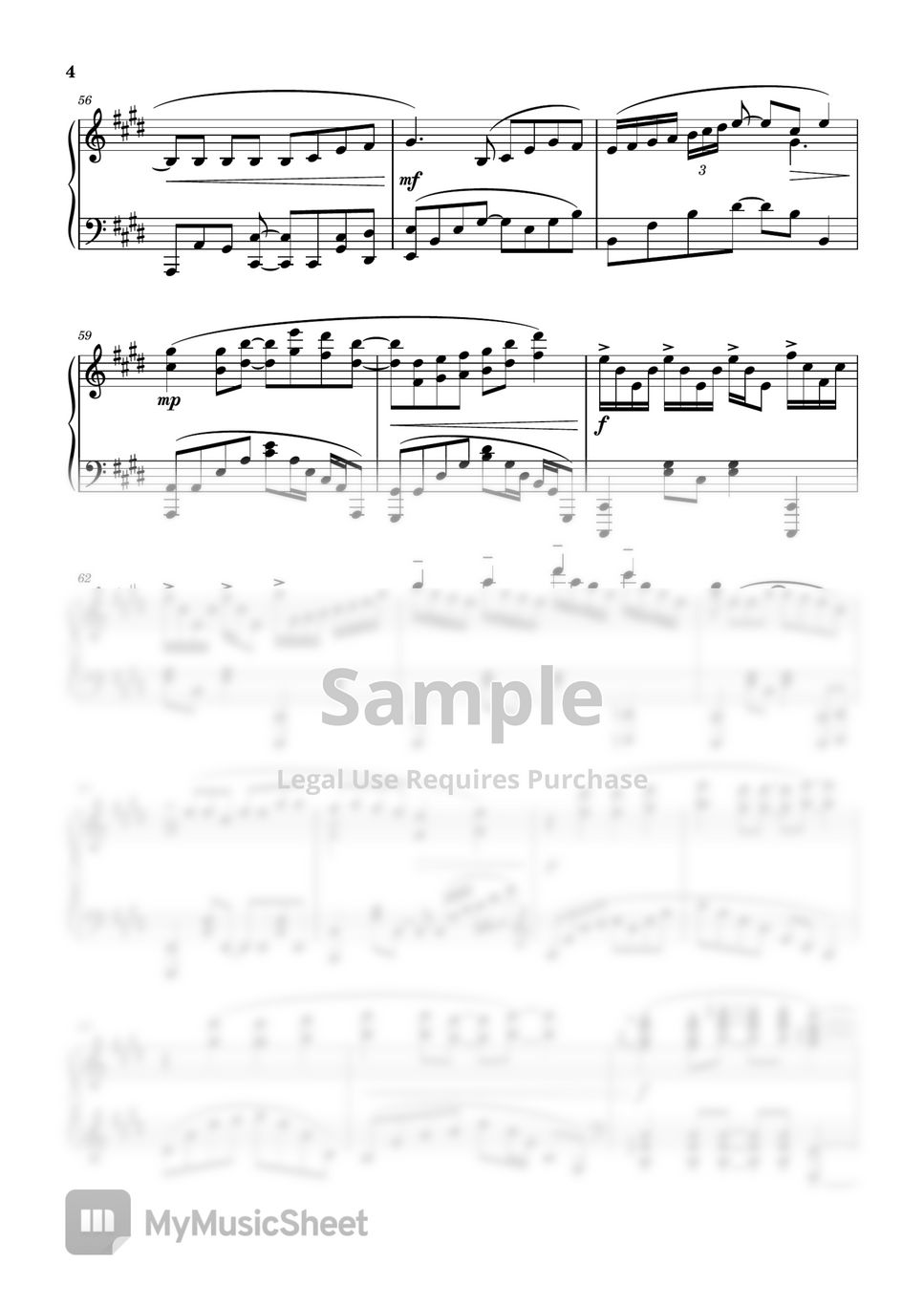 LiSA - Shirogane by Piano VI