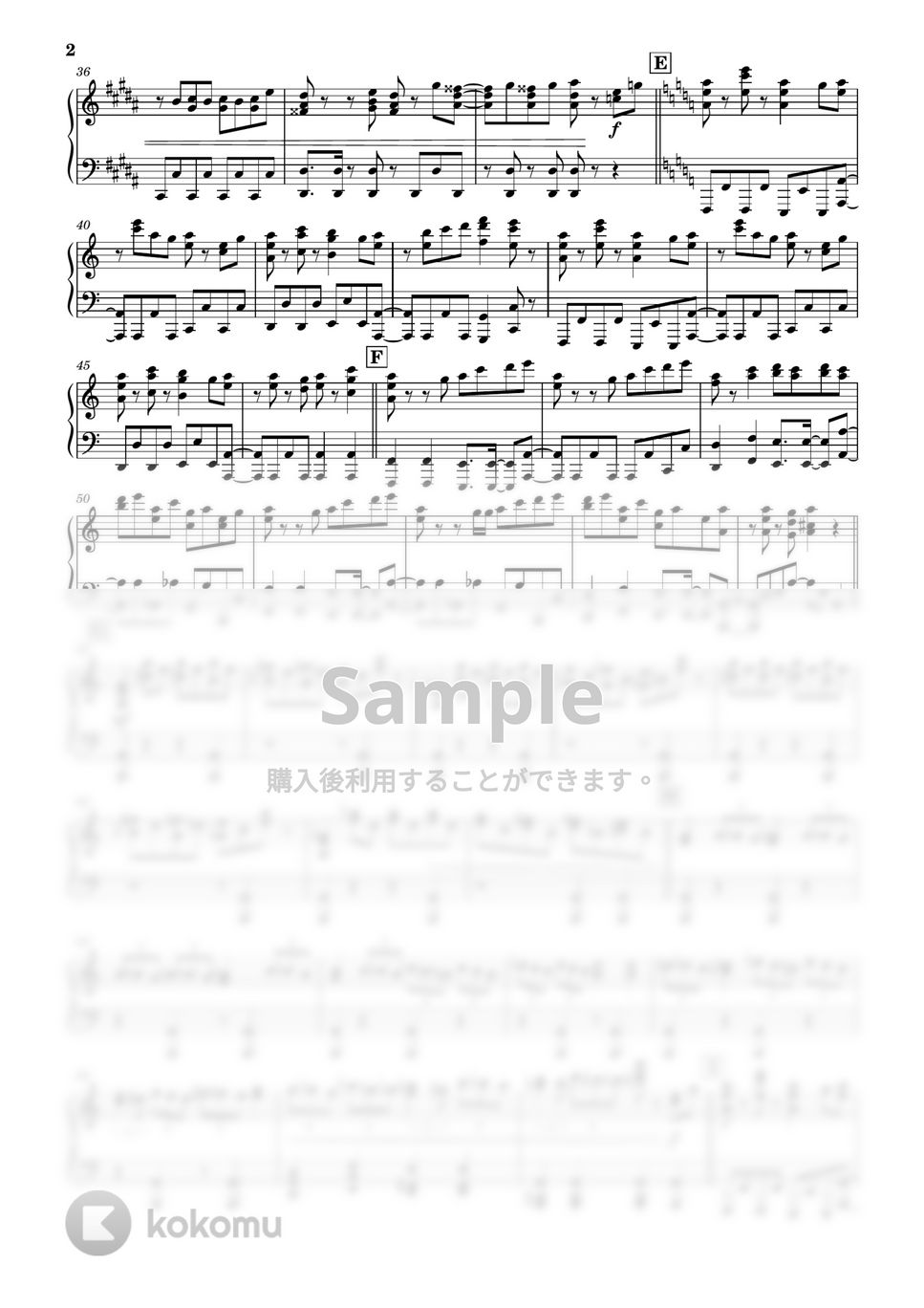 YOASOBI - アイドル (ピアノ) by PiaFlu