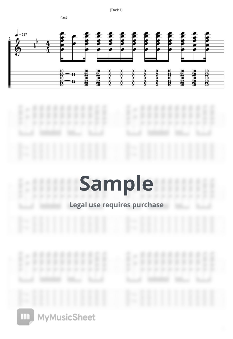 Doobie Brothers - Long Train Runnin' Tab + 1staff by guitar cover with tab