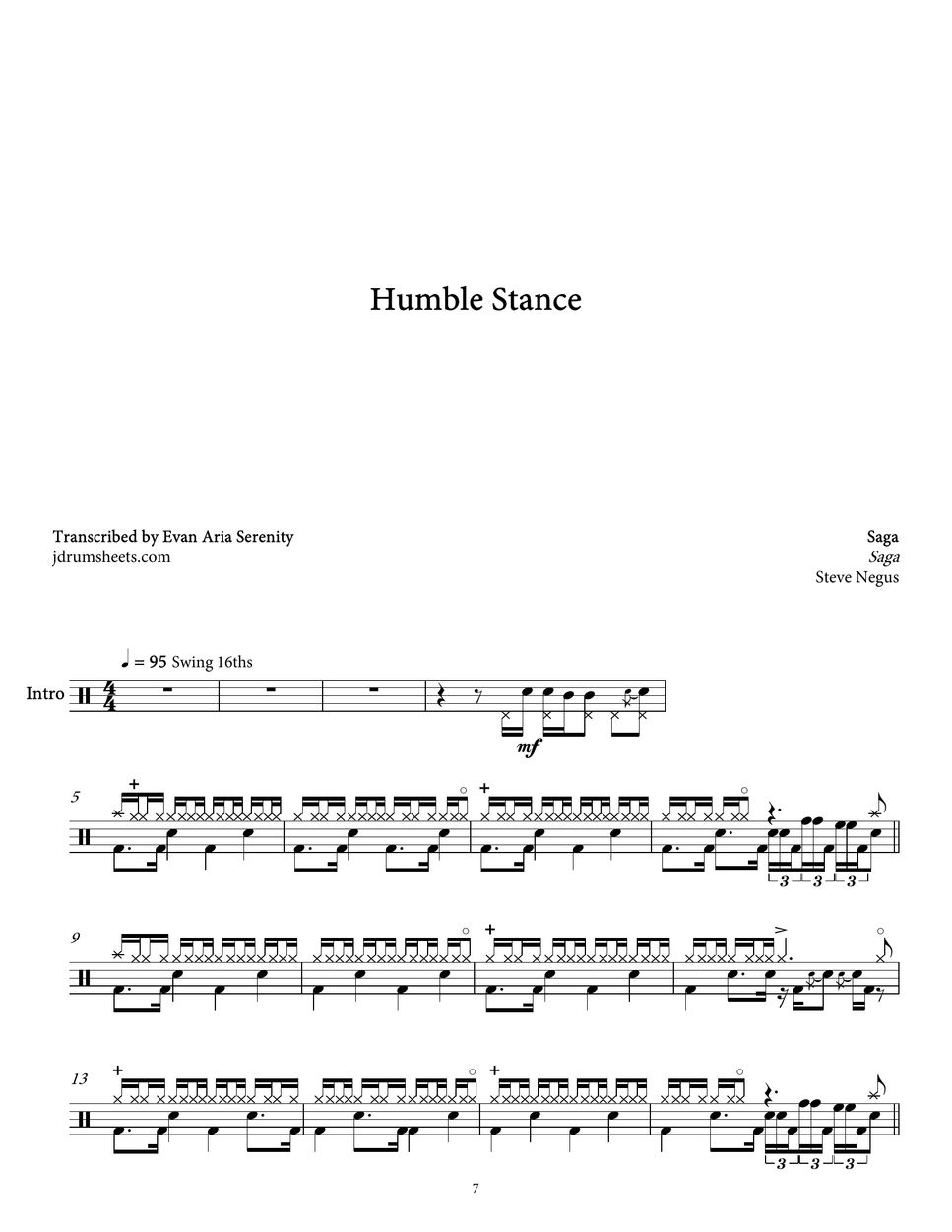 Saga - Humble Stance by Evan Jaslow