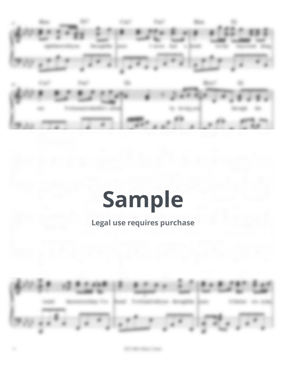 Kenny Rogers - Through the Years (piano sheet music) by Mel's Music Corner