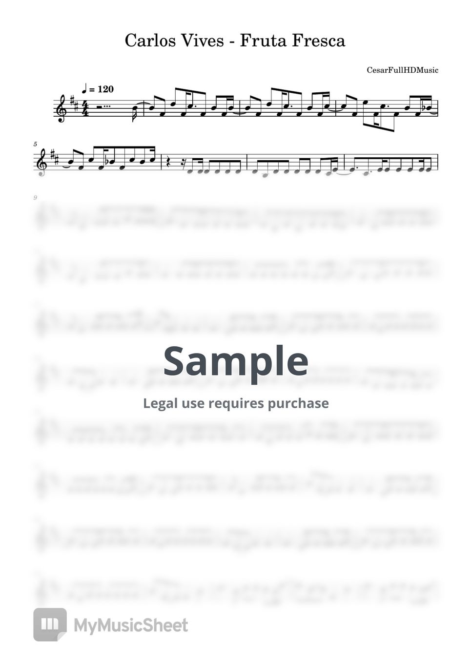 Carlos Vives - Fruta Fresca
