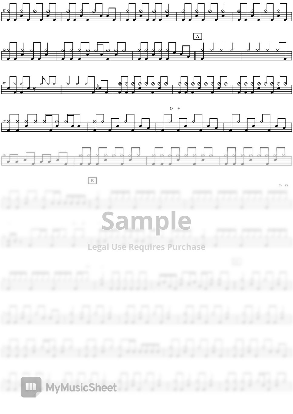hillsong The Time has come Sheet by COPYDRUM