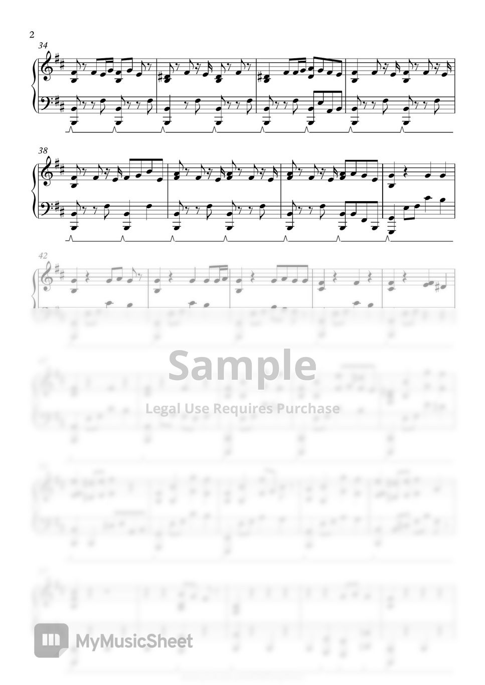(Piano Sheet) - Ori and the Will of the Wisps 8 Songs Medley by oldtang