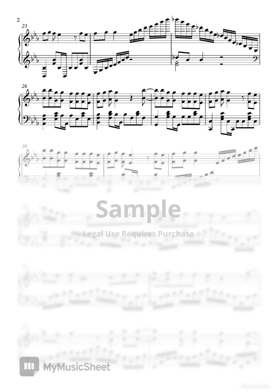 summertime — cinnamons & evening cinema Sheet music for Piano (Solo)