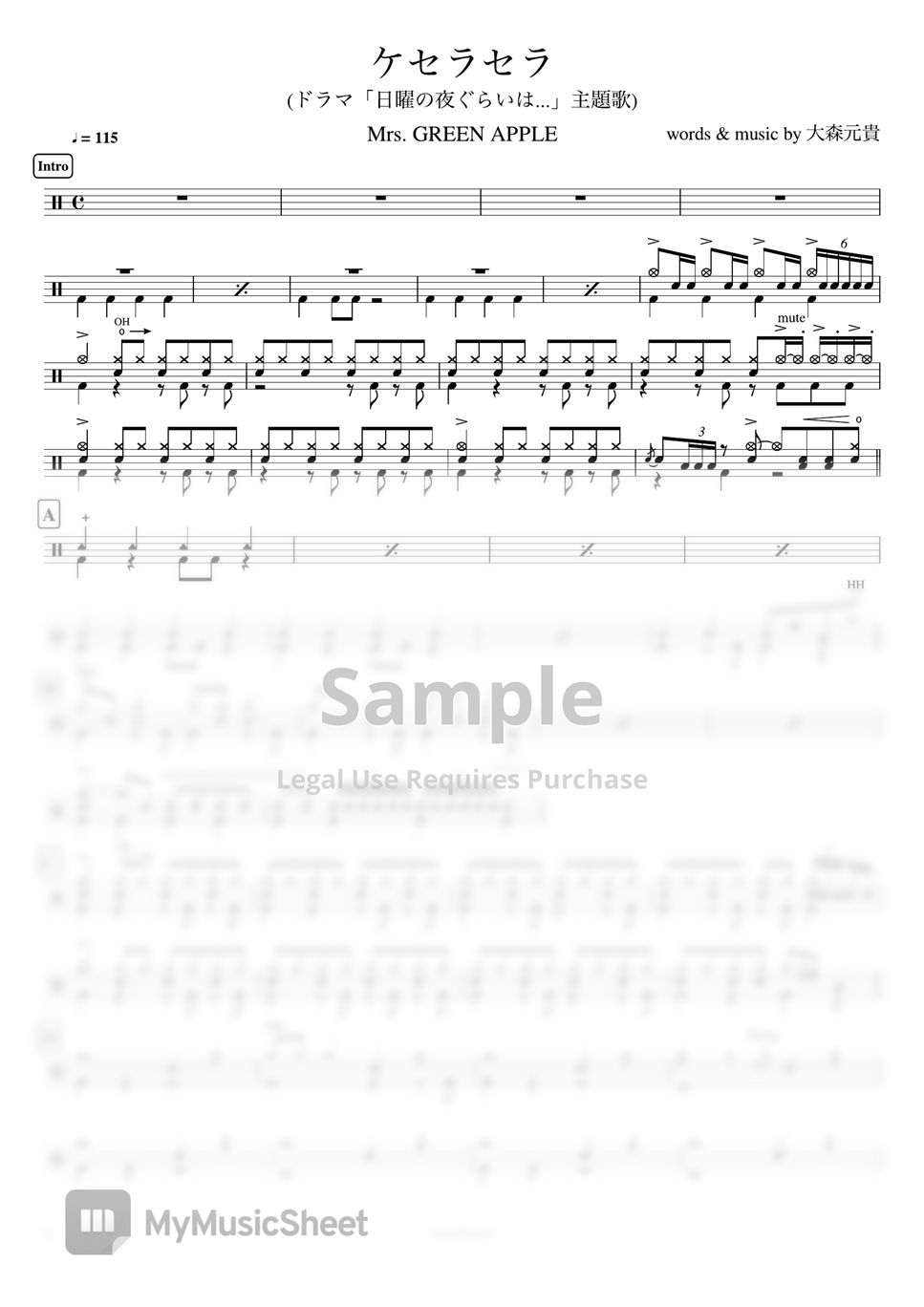 mrs-green-apple-partition-musicale-by