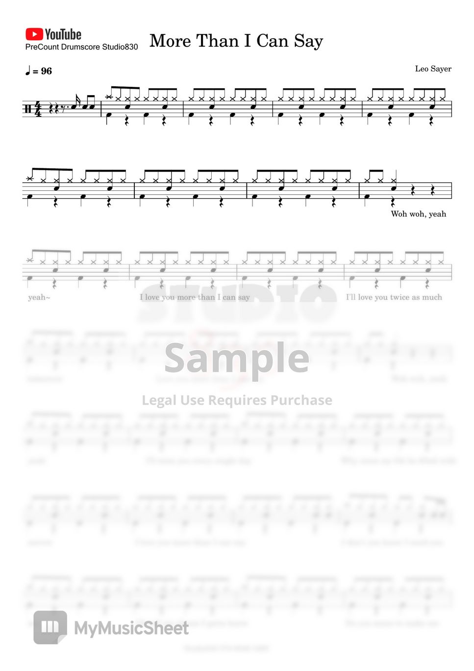 Leo Sayer More Than I Can Say By Studio830