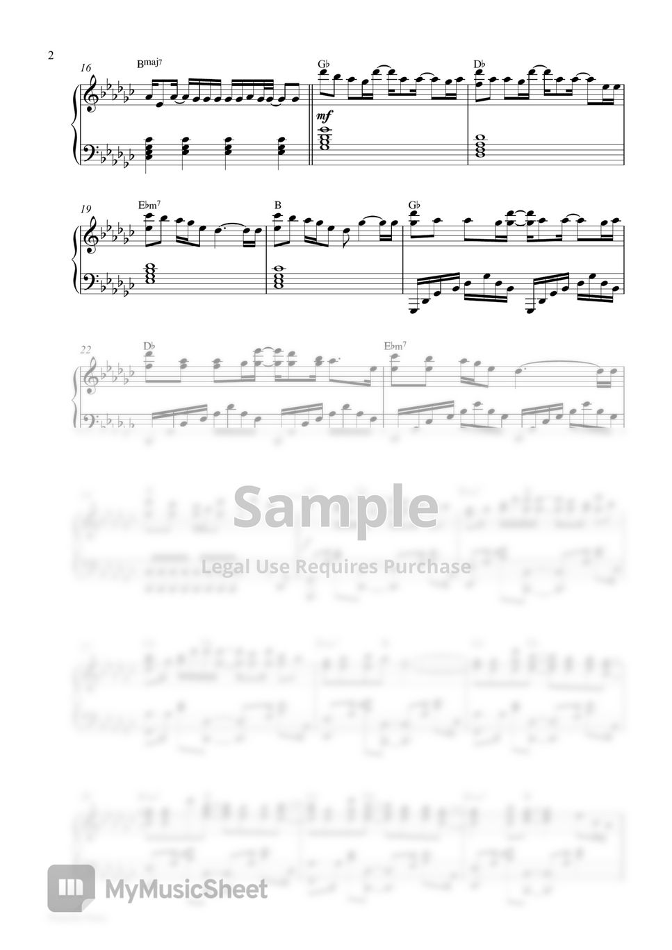 BTS - Magic Shop (Piano Sheet) by Pianella Piano