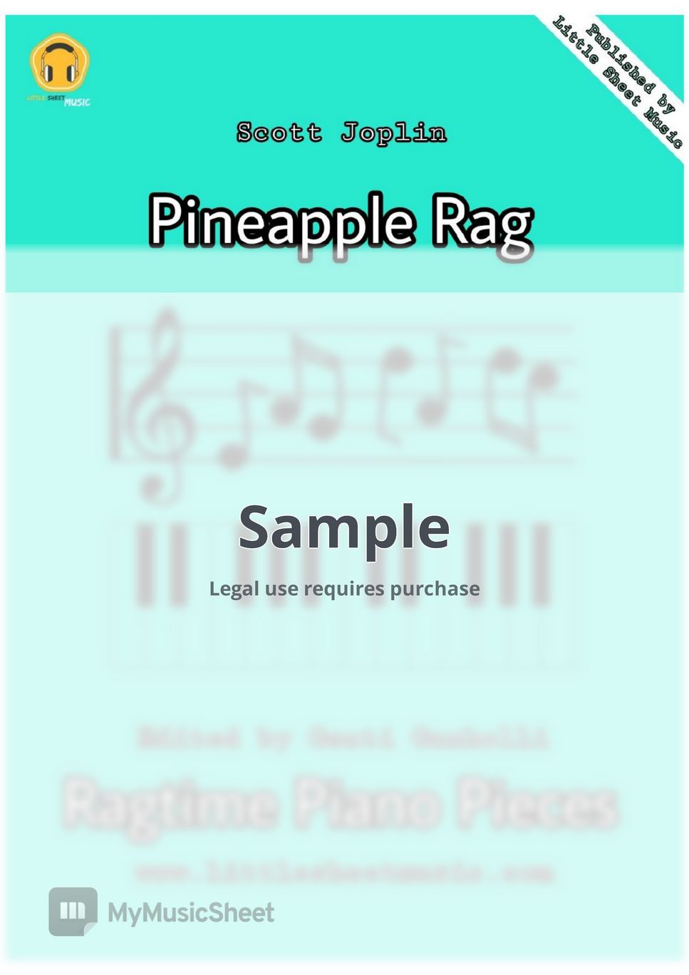 Scott Joplin - Pineapple Rag by Genti Guxholli