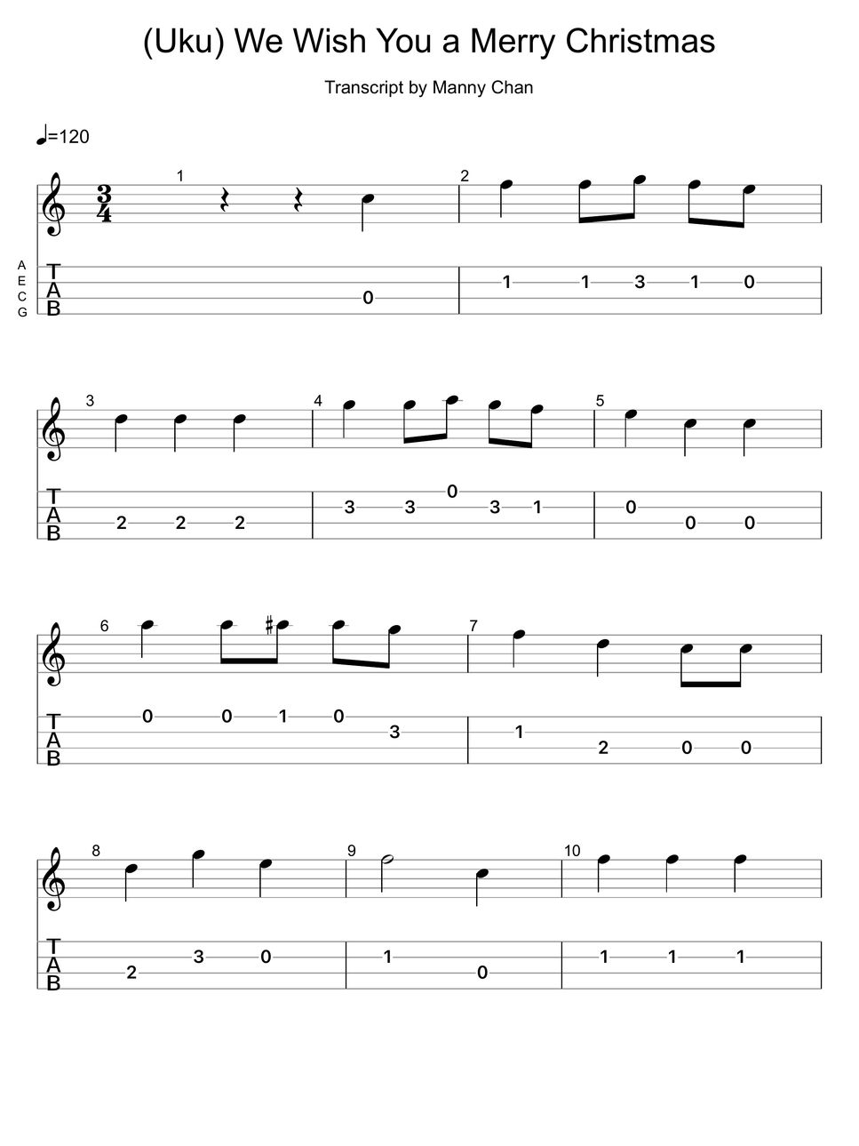 邦楽 Ukulele Christmas KONISHIKI Ukulele Christmas KONISHIKI