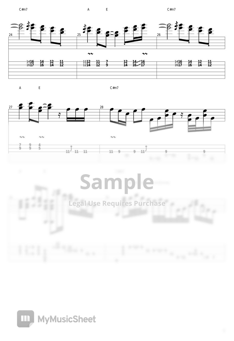 John Mayer - Slow Dancing In A Burning Room by guitar cover with tab