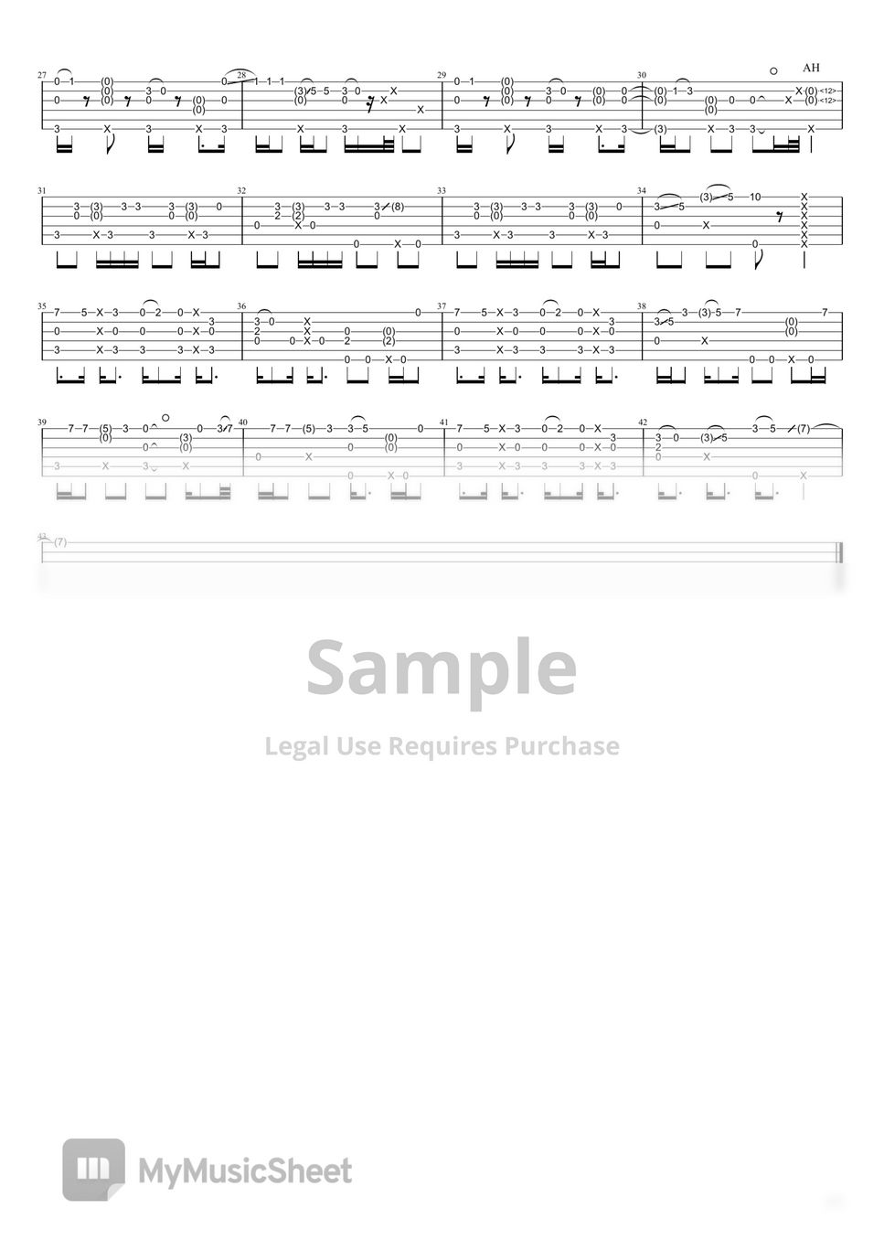BTS Butter Notenblatt by Iqbal Gumilar