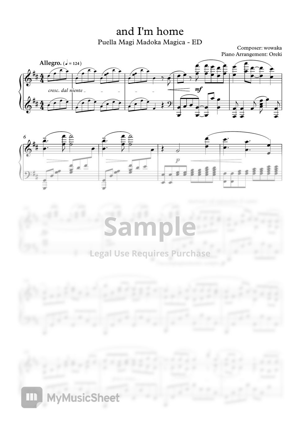 wowaka-and-i-m-home-puella-magi-madoka-magica-ed-partition-musicale
