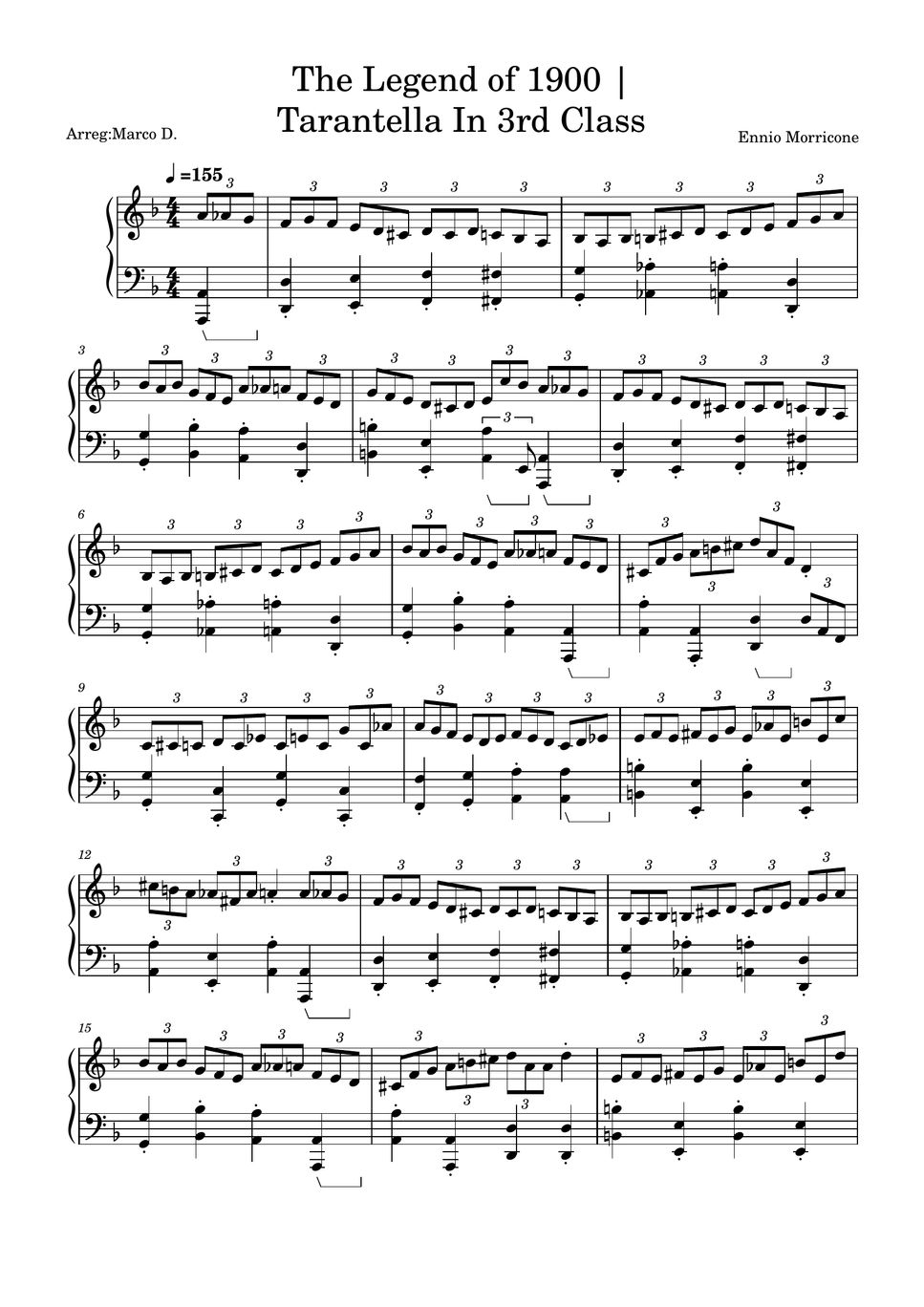 ennio-morricone-the-legend-of-1900-tarantella-in-3rd-class-sheet-by