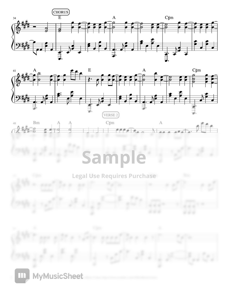 Kamikazee - Huling Sayaw (piano sheet music) by Mel's Music Corner