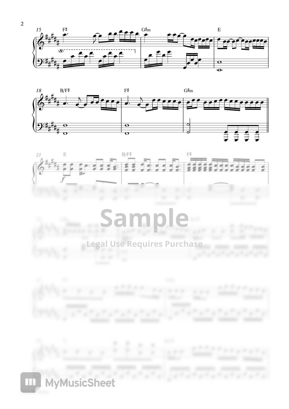 Drake - Toosie Slide (Piano Sheet) by Pianella Piano