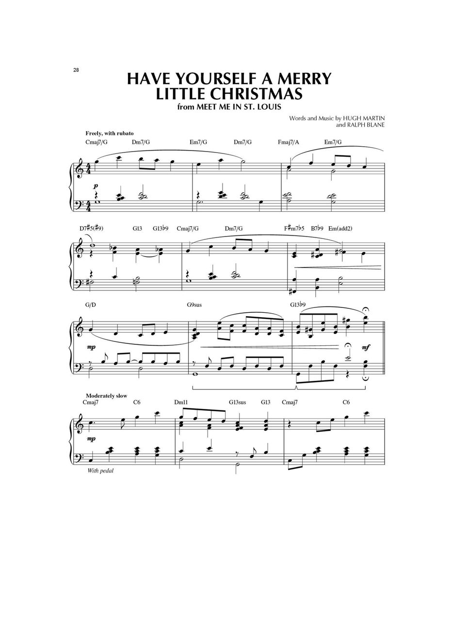 Have Yourself A Merry Little Christmas Pdf 