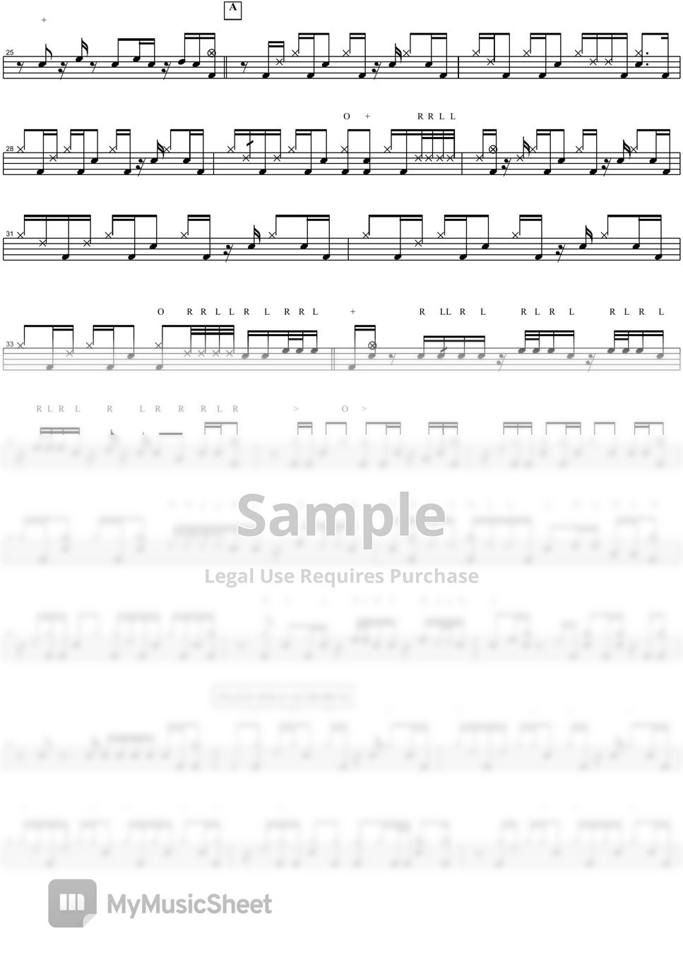 dave weckl - tower of inspiration Sheets by COPYDRUM