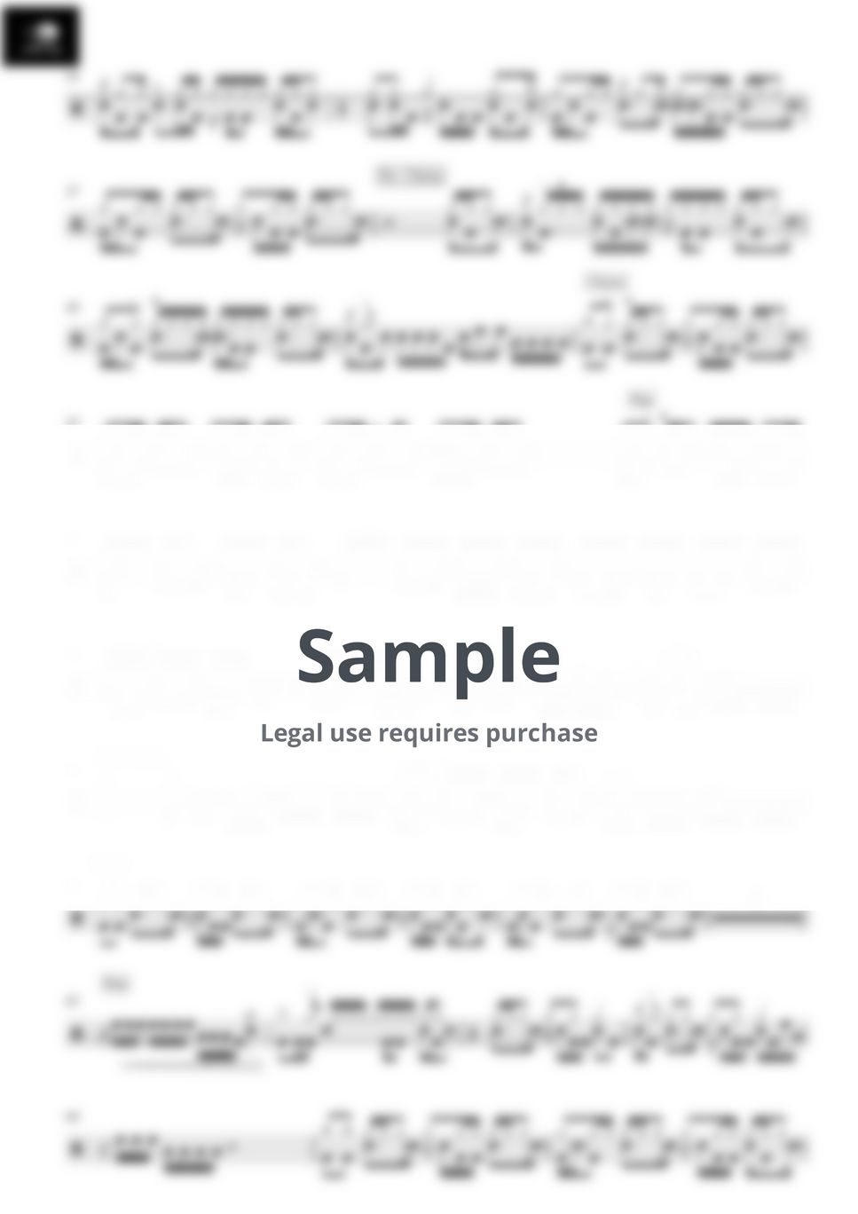 Twenty One Pilots - Overcompensate by Drum Transcription: Drum Sheet MX