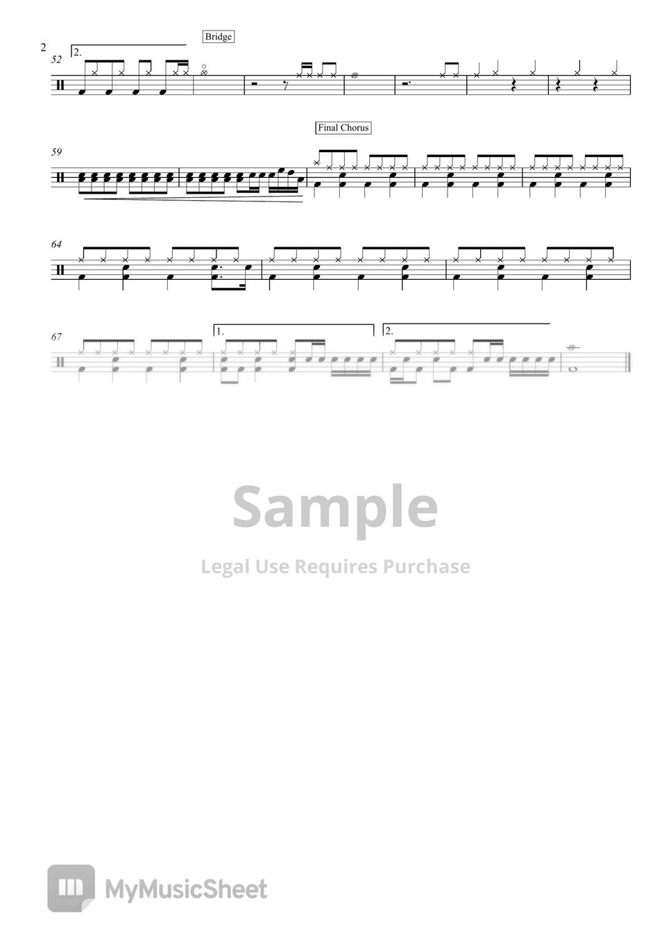 Adele Rolling in the deep Sheets by Drum Transcription Leo Alvarado