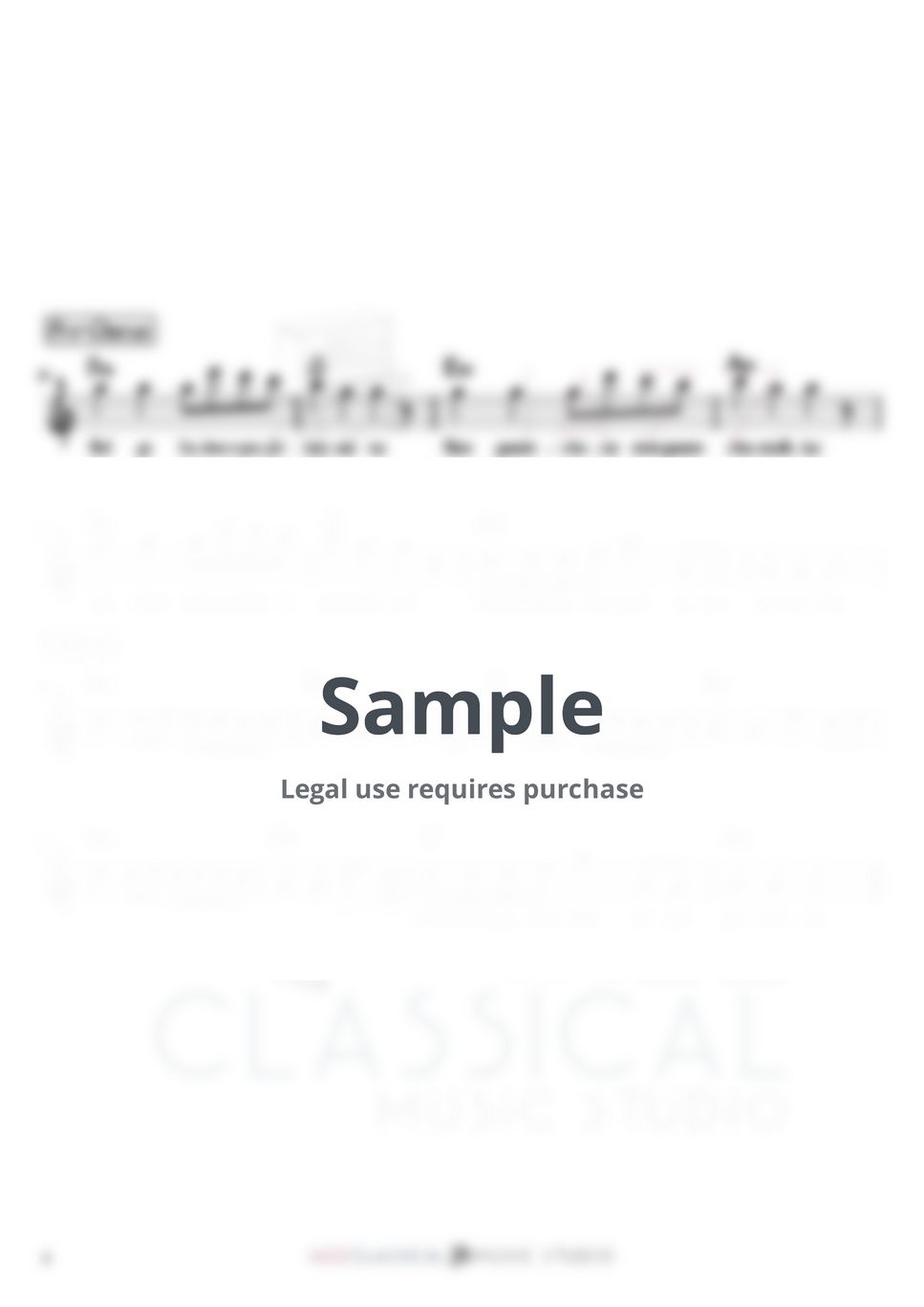 JISOO - Flower Sheet Music by Jazz Classical Music Studio