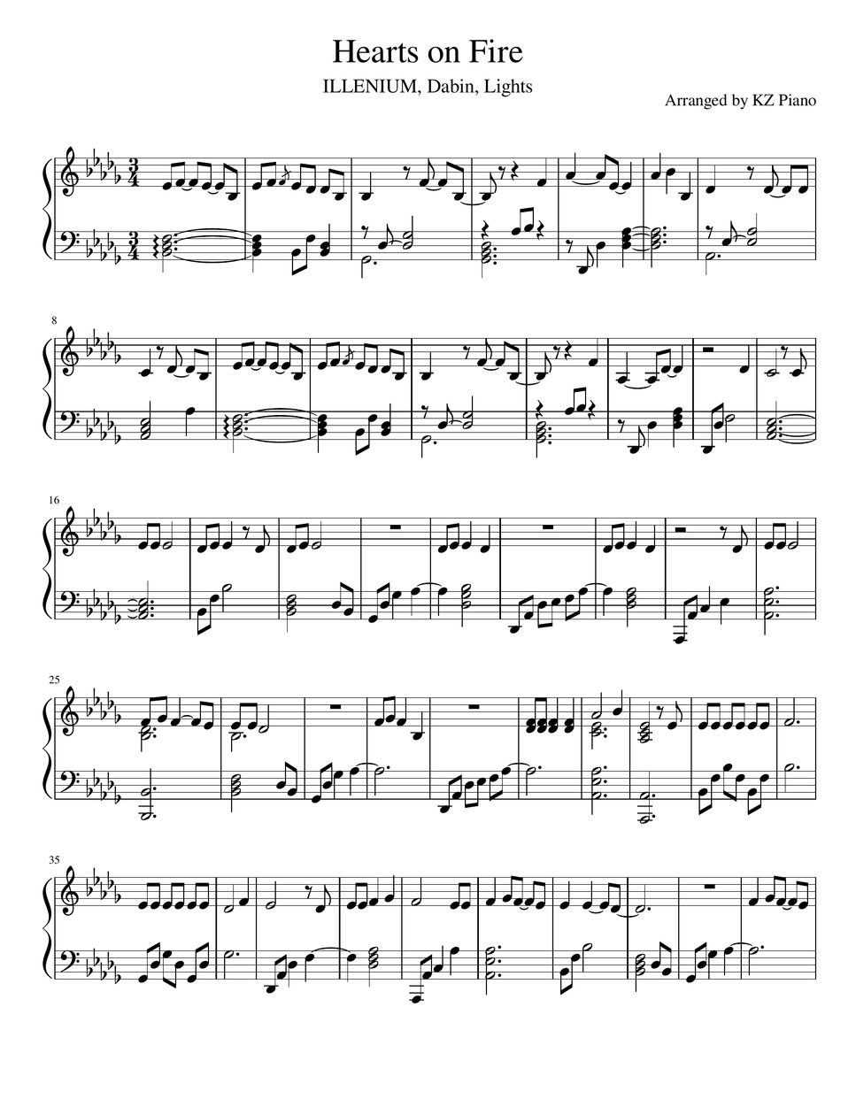 illenium-dabin-lights-hearts-on-fire-sheets-by-kz-piano