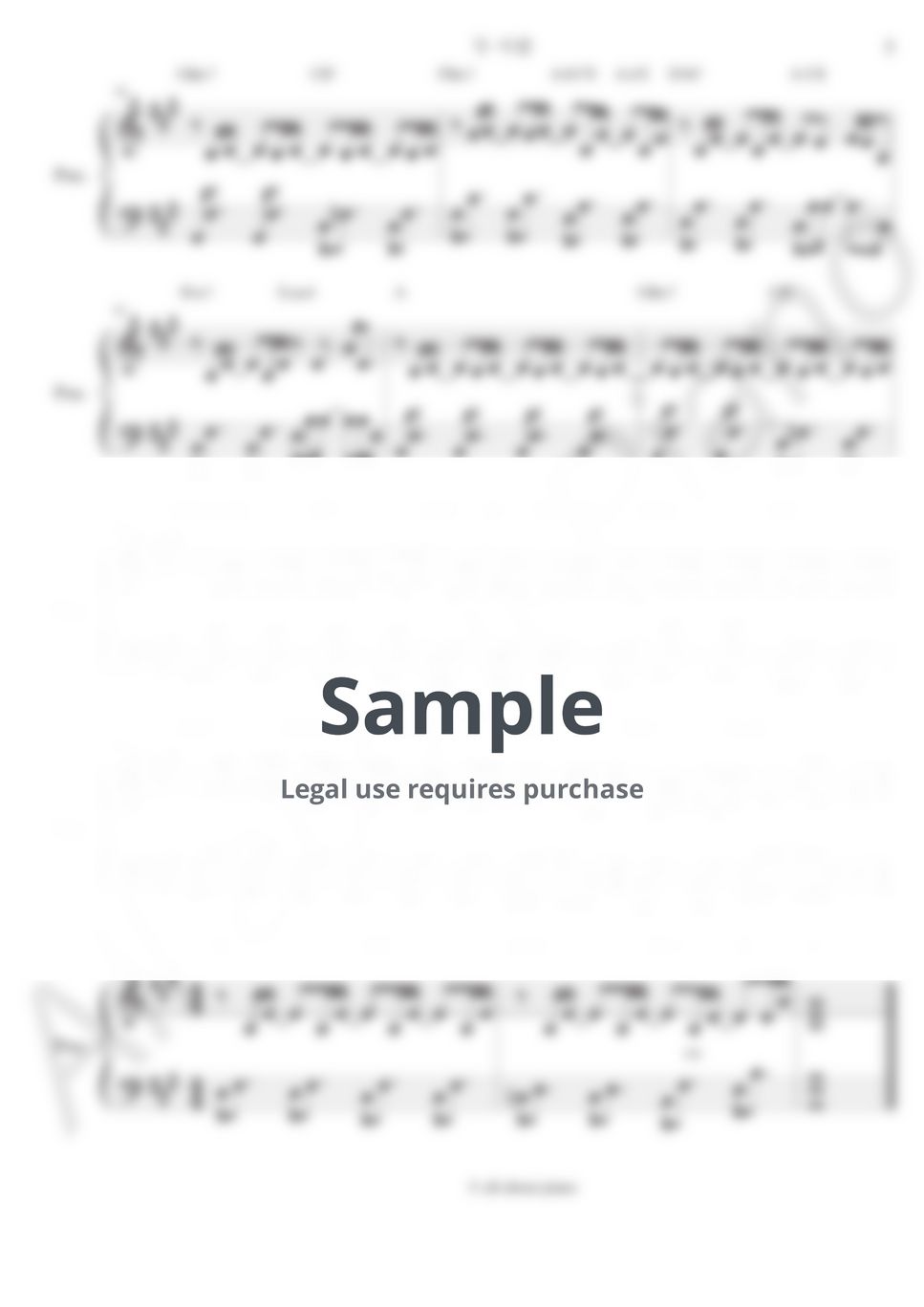 성시경 Sung Si Kyung - 두 사람 Two people (피아노 반주) by all about piano