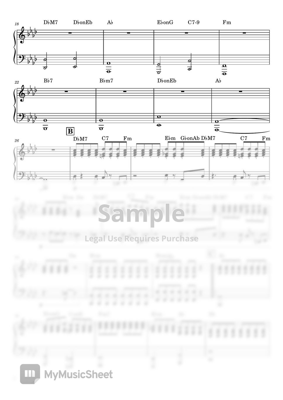 Official髭男dism - Pretender (piano part) by mame