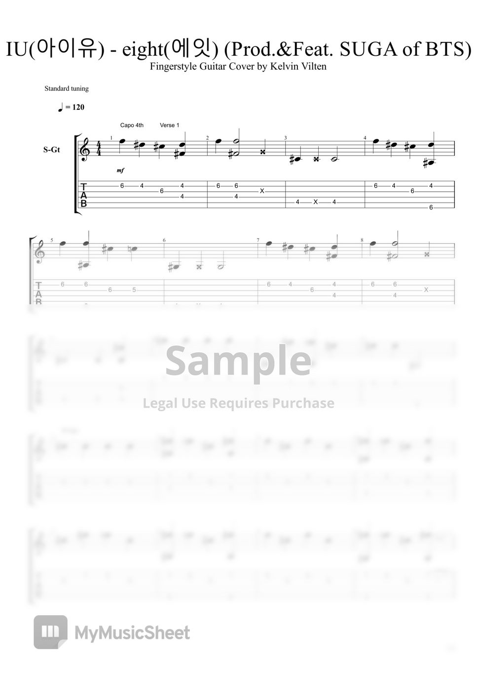 IU(아이유), SUGA BTS - eight (에잇) by Kelvin Vilten