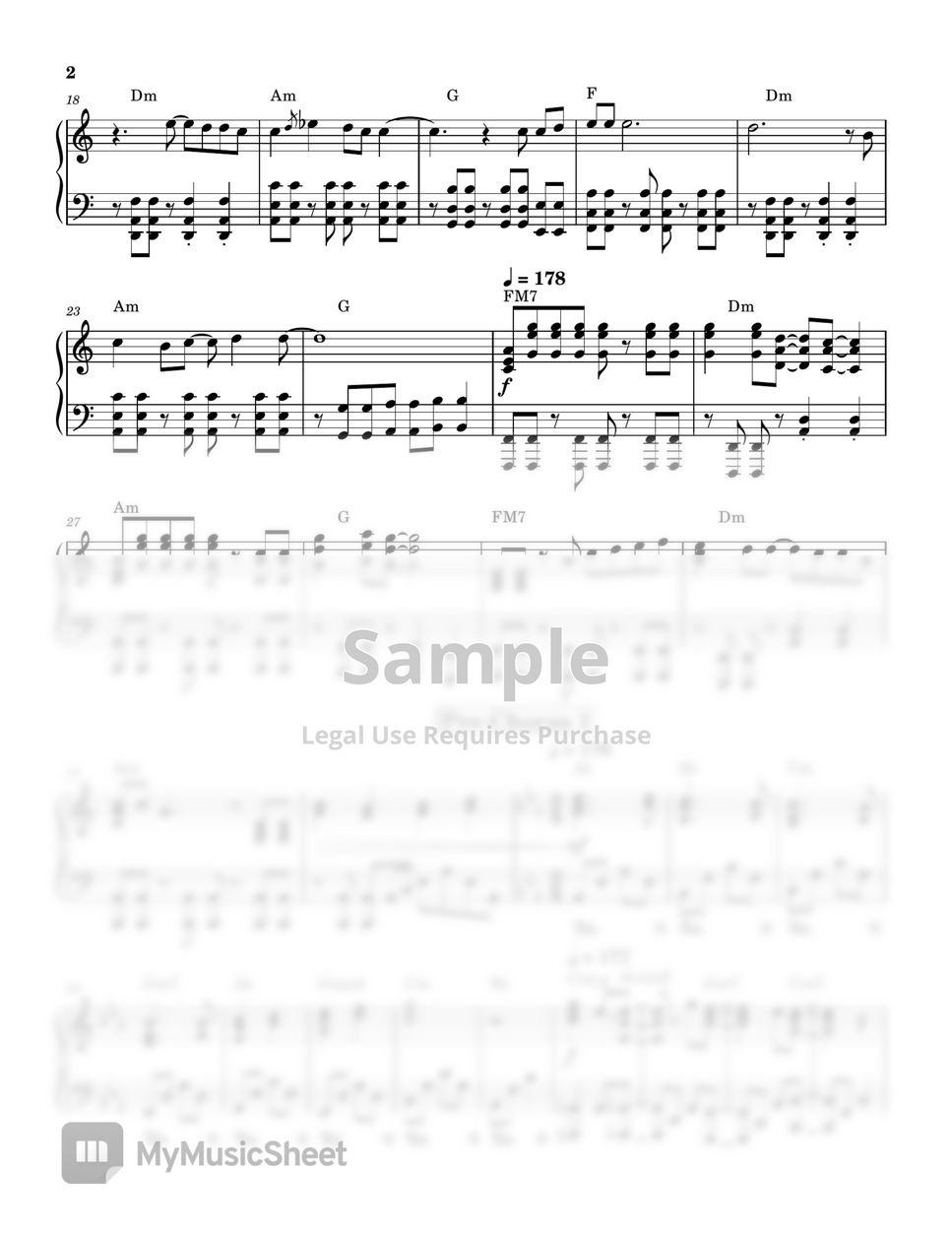 WANDS - RAISE INSIGHT (Piano Sheet Music with MIDI & MSCZ) by Roju-senpai