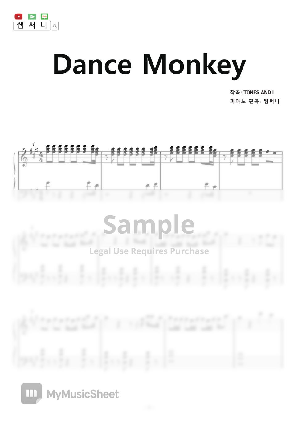 Dance Monkey - Tones and I PDF