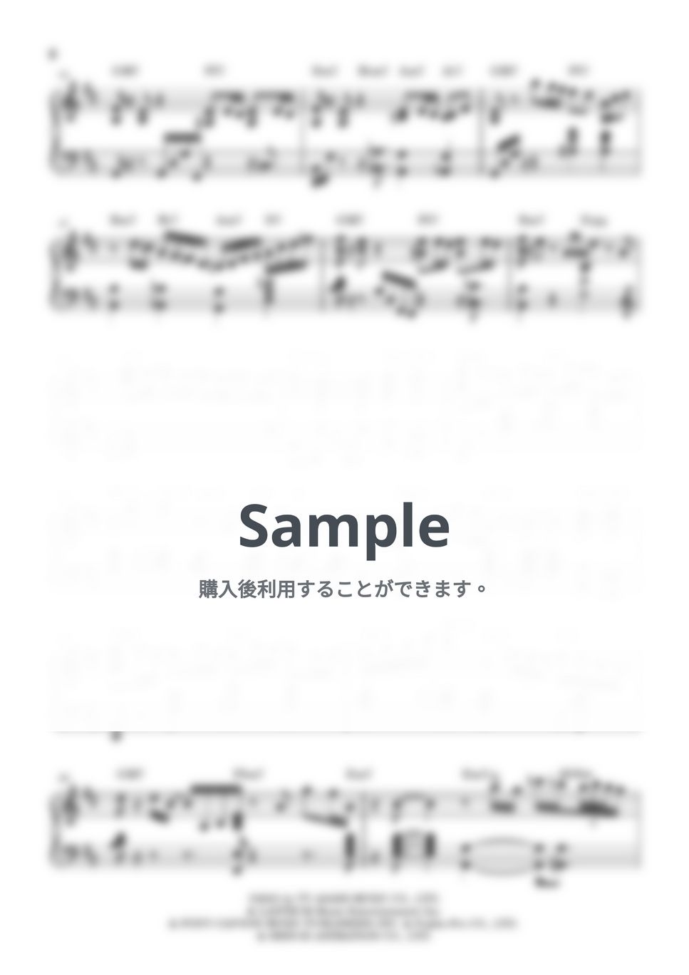 Official髭男dism - Universe　パッと２分半ジャズ風アレンジ (ピアノソロ/ジャズ風/ファンキー/) by かおるんぴあの