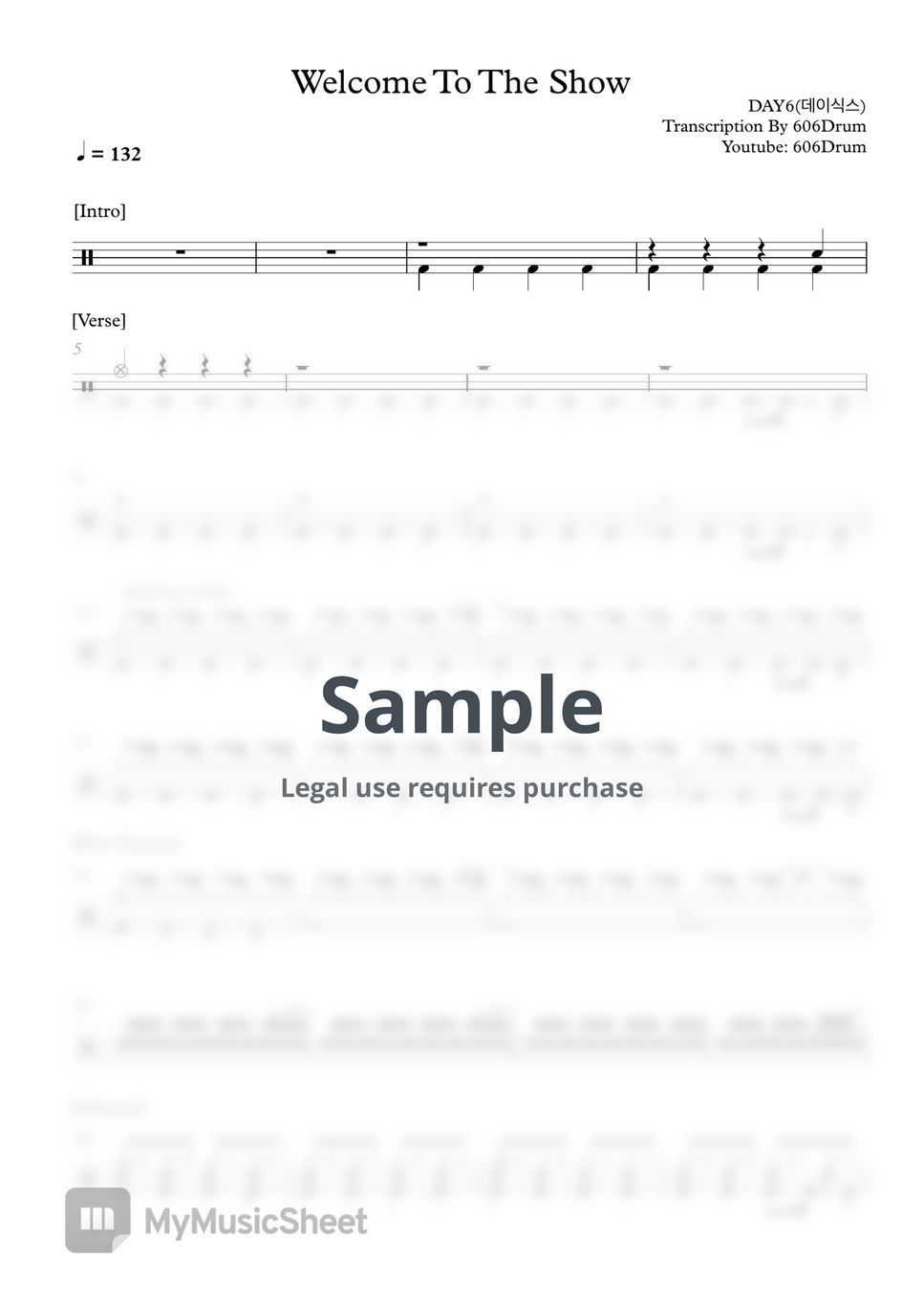 day6-welcome-to-the-show-sheets-by-606drum