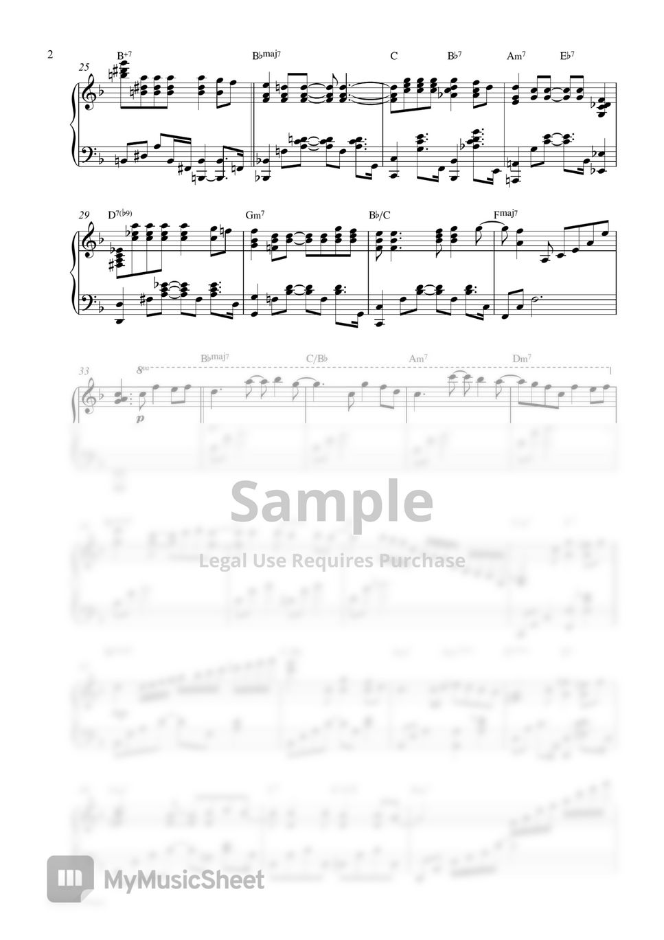 Feliz Navidad (Piano Sheet Music) by Pianella Piano
