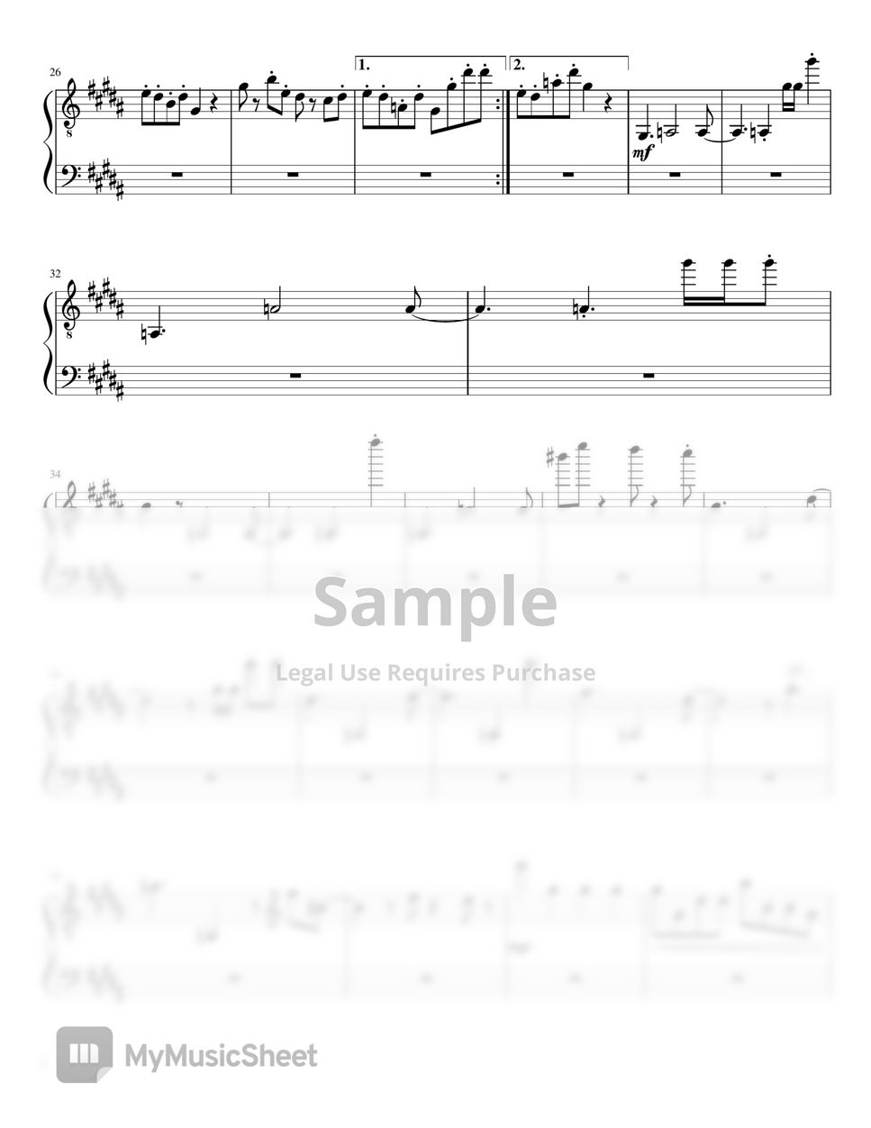 Roblox kraxicorde kraken theme beginner sheets by anime piano tutorials