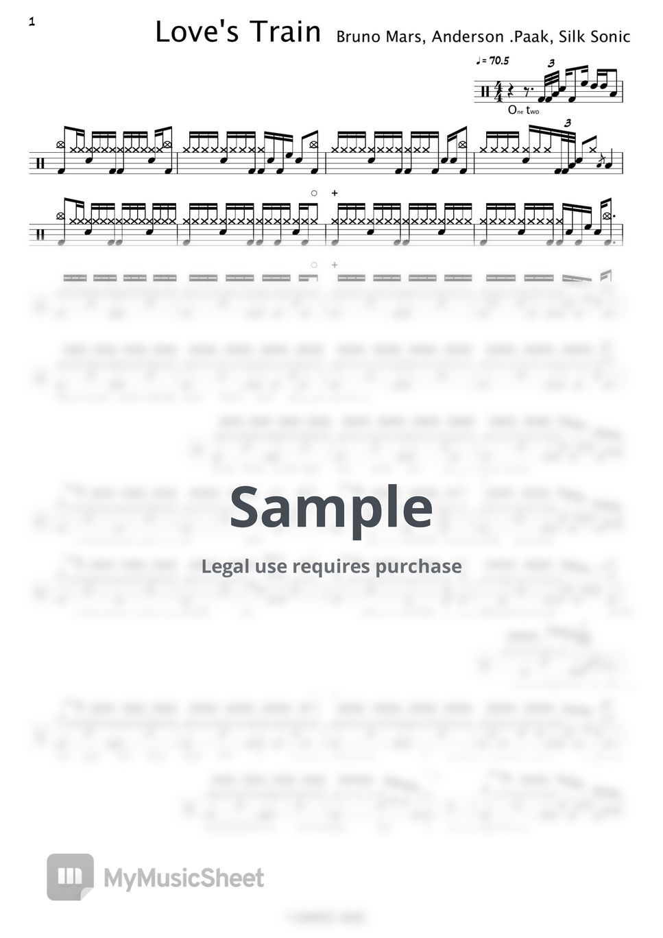 Bruno Mars, Anderson .Paak, Silk Sonic Love's Train Sheets by Gwon's