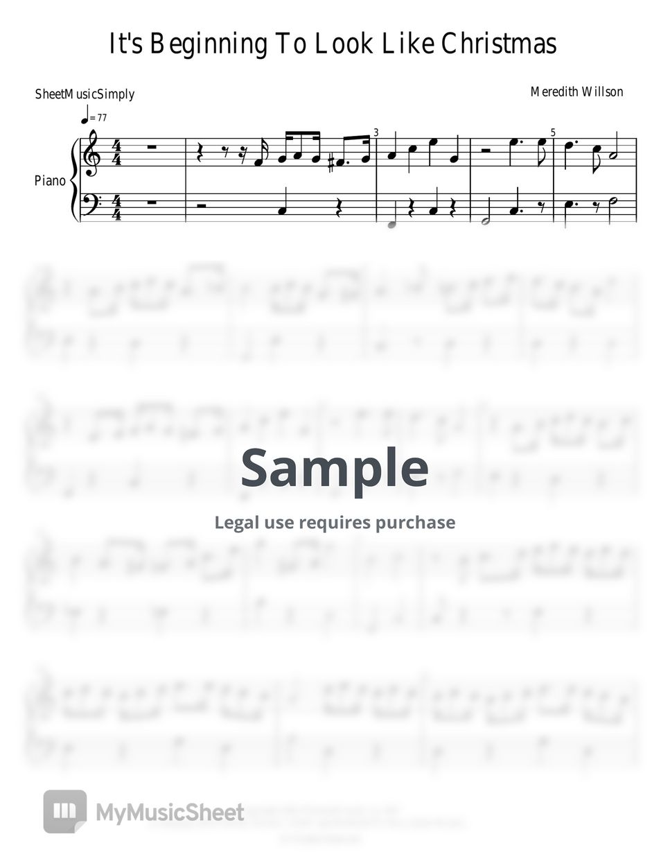 it-s-beginning-to-look-like-christmas-sheets-by-sheetmusicsimply