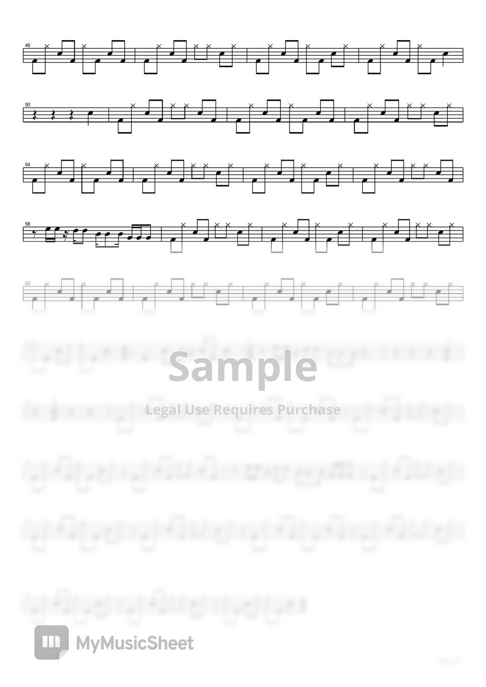 IU Blueming (cajon) Sheets by A Fu