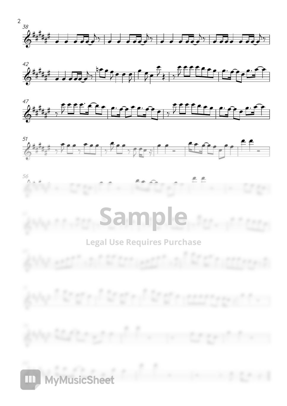 JEON SOMI FAST FORWARD 악보 by JL