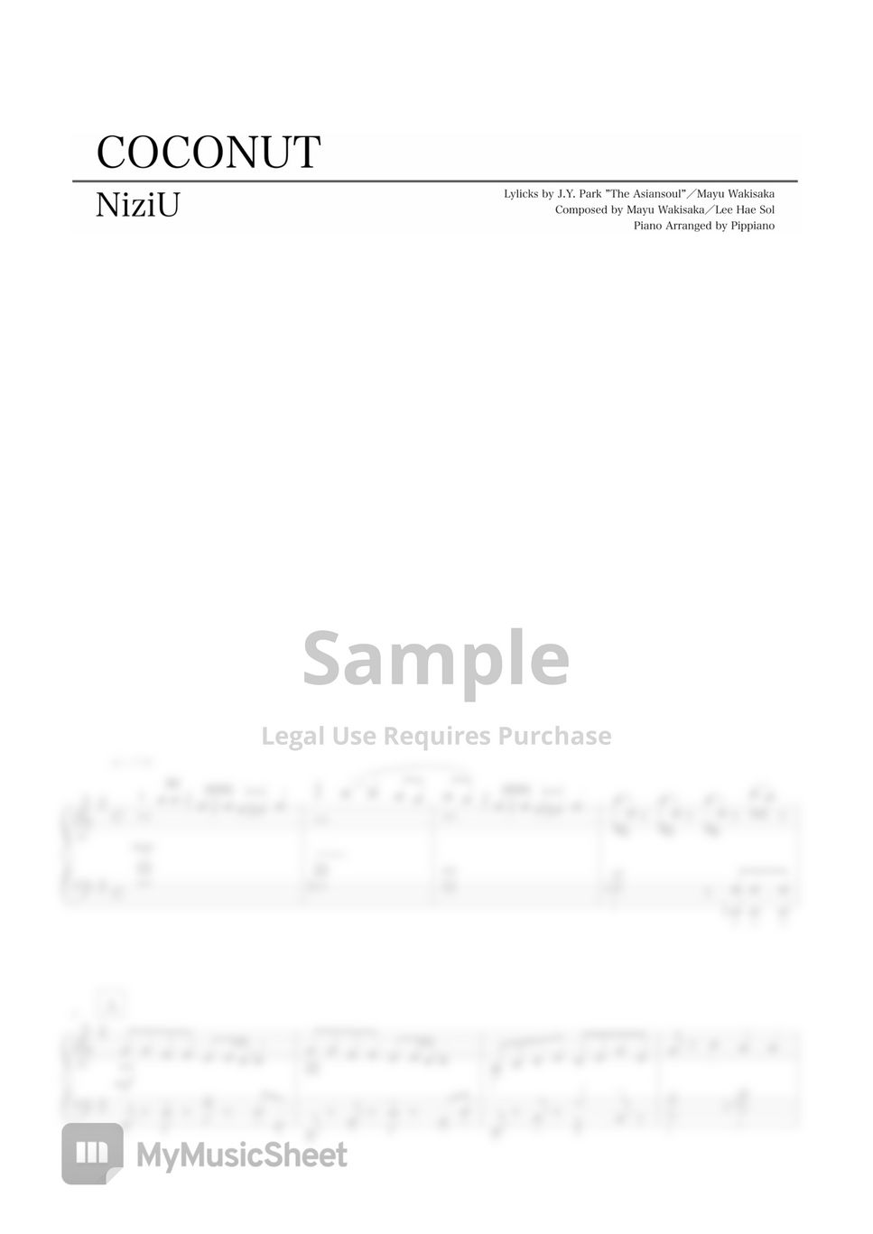 NiziU - COCONUT by Pippiano